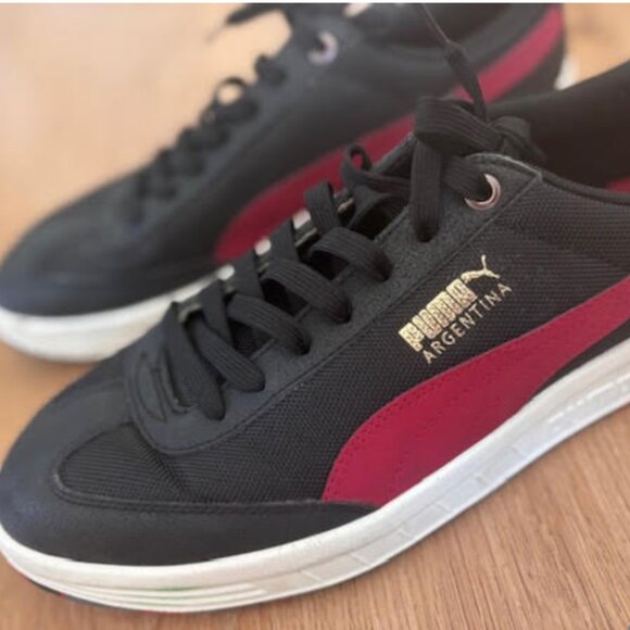 Puma G Vilas Sneakers Men's Size 12 Black Casual Tennis Shoes - Picture 2 of 8